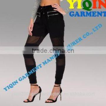 Track Pant With Mesh Panelled and Zip Detail photo-3