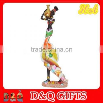 Hot Sale Jamaica souvenir Figurine with Earthen Jar