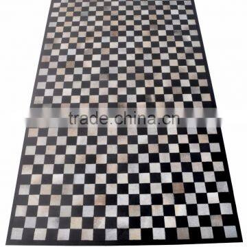 Hair-On Cowhide Leather Carpet M-61