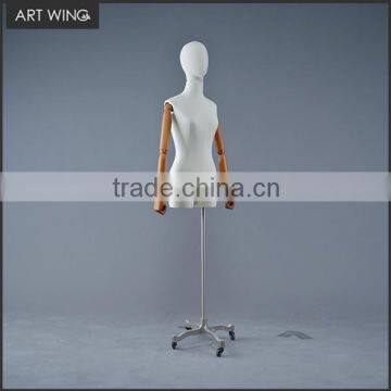 collapsible shoulder half size scale dress forms