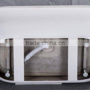 CUPC Indoor-portable-hot-tub,mobil Tub,oval Freestanding Bathtub photo-5