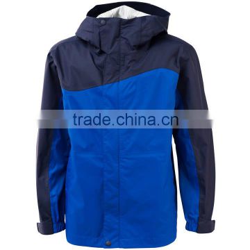 2013 men contrast best selling waterproof rain coat