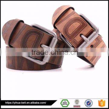 Handmade Band pu leather casual brown leather belt