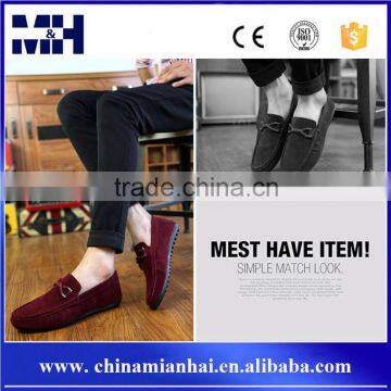 Casual Men Red Velvet Loafer Shoe Fashion