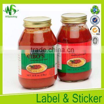 Sauce Bottle Sticker Labels for Bottles Bottle Neck Label photo-2