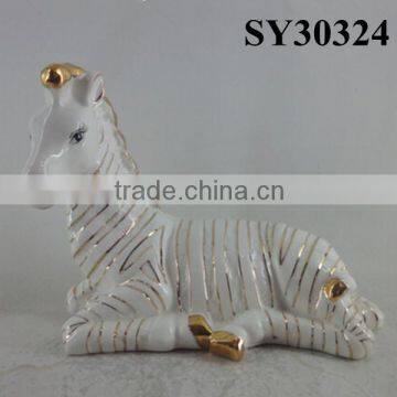 Charming horse animal bisque decorations