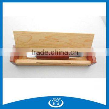 Environmental Protection Carved Wood Ball Pen,High Quality Wood Pen Box