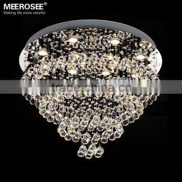 GU10 12 Halogen Bulbs Round Crystal Ceiling Lights MD82013