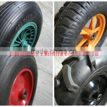 hand trolley wheels 4.00-8 air tire