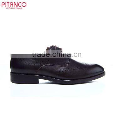 Royal Quality Leather Sole Calf Hide Mens Dress Shoes photo-5