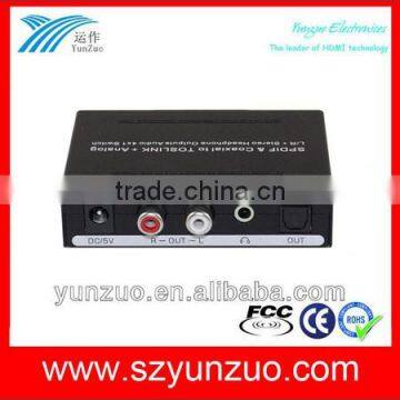 High Quality 4 in 1 out Audio Switcher SPDIF Optical Audio Switch 4x1 Factory Supplier