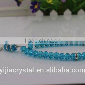 10mm blue Muslim Crystal Prayer Beads in Bulk