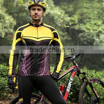 Fashionable sexy sport suit men and cycle clothes men or cycling clothes with factory prices made in China