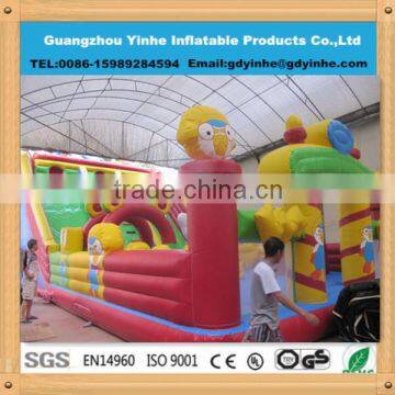 2014 new design penguin inflatable indoor playground inflatable fun city playground