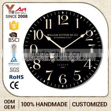 Bargain Sale Competitive Price Custom Shape Printed Creative Items Wall Clocks Canada