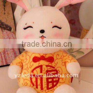 Easter plush rabbit stuffed bunny toy047