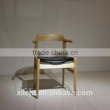 Vintage Solid Wood Chair, Replica Design Chair Ash Wood Scandinavian President Chairs photo-4