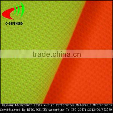 hi vis polyester cotton high reflective elastic fluorescent fabric