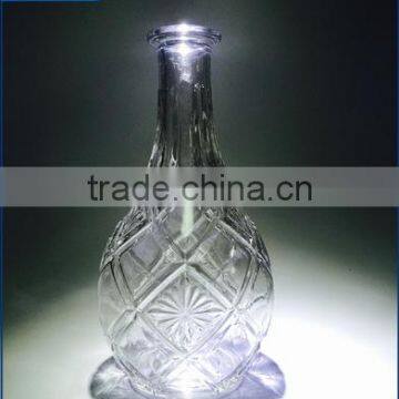 new product customized design eco-friendly decorative fancy water vodka glass bottle                        
                                                Quality Choice