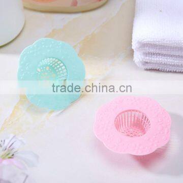 New Bathroom Shower Drain Cover flower Hair Filter Sink Strainer KITCHEN WASTE CATCH