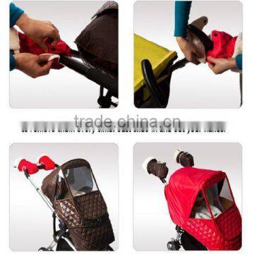Fleece Winter Outdoor Baby Pram Hand Muffs photo-5