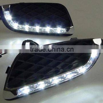 Car Fog Lamp 12V LED DRL Daytime Running Light For Mercedes-Benz Smart Fortwo 2009 2010 2011 2012