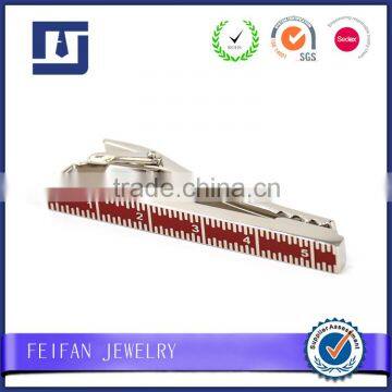 Hot sale new design mirror polish promotional custom metal tie clips