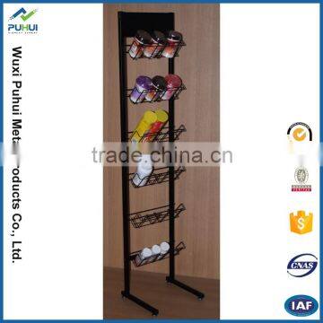 new design wire snack display rack multilayer