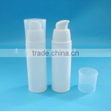 30ml 50ml plastic cosmetic airless bottle, plastic bottle with airless pump