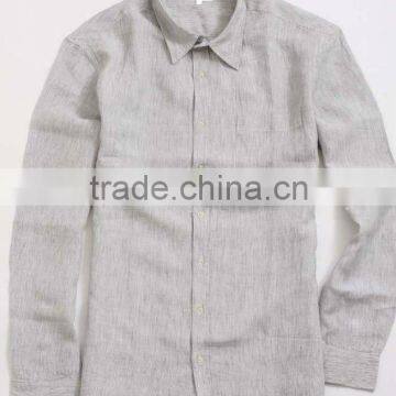 long sleeve linen shirts for men 2012