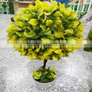 china factory artificial topiary bonsai with led light for garden ornamets