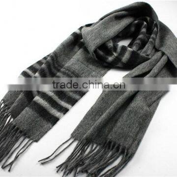 2015 Latest Split Joint Wool Scarf With Fringe photo-4