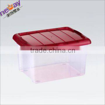 30L high transparent household plastic containers/plastic turnover box