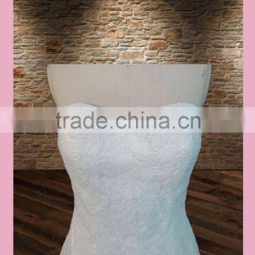 Feminine Appliqued Lace Bridesmaid Dress Young