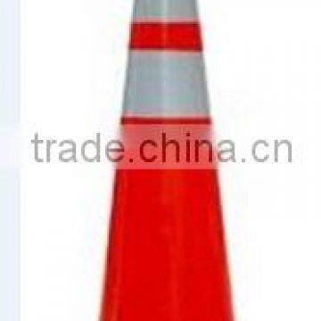 SPC-P112 90cm black base PVC Traffic cone