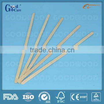 new product 100% birch wooden drink stirrer with SGS /FSC certification