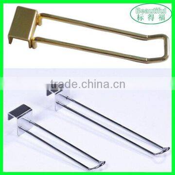 Heavy duty thick wire display hook