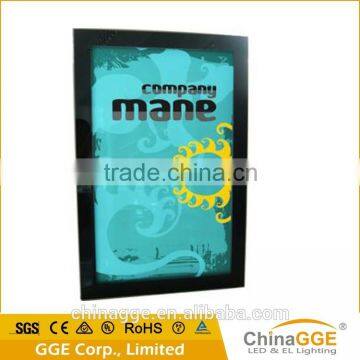 Slim Make up Light Box / Advertising Acrylic Led Billboard With Magnets photo-2