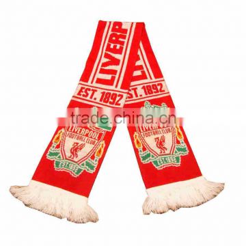 bob trading EUROPE market standard football fans Knitting scarf wrap knitting scarf