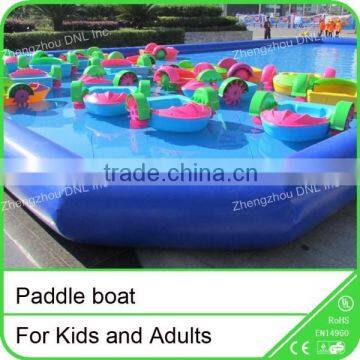 Amusement park boat for water parks