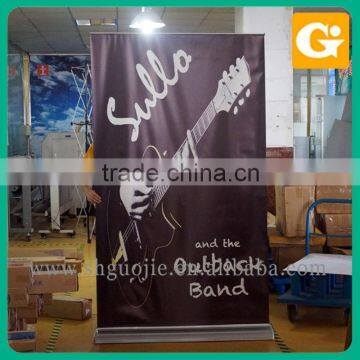 Fabric roll up banner for advertising,roll up display banner