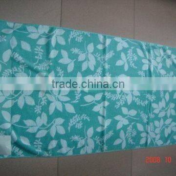 Jacquard Velour Beach Towel