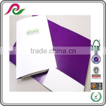 Customized Printed A4 Size Presentation Folder 2 Pockets photo-5