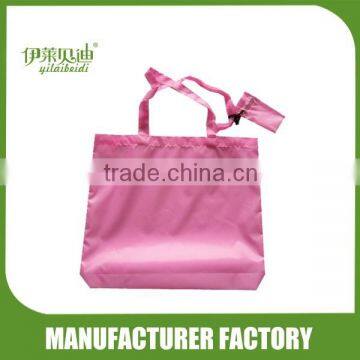 Plain colour folding shopping bag