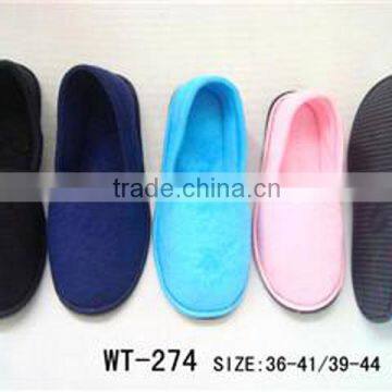 Pure Color Good Quality Cotton Girls Inddor Slipper Man Bathroom Slipper