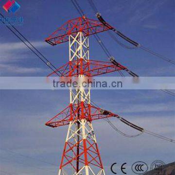 230KV Power Transmission Line Steel Lattice Tower