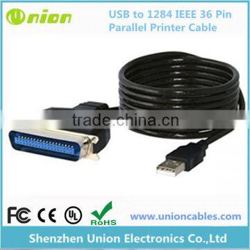 USB to 36-Pin Centronics Parallel Printer Adapter Cable