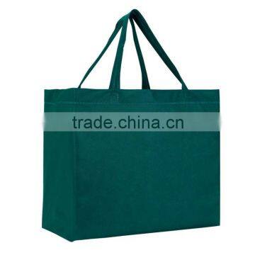 Heat Sealed Non-Woven Grande Tote Bag-Forest Green