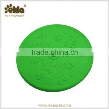 Ekia Pet Product Factory Wholesale Sturdy TPR Dog Frisbee