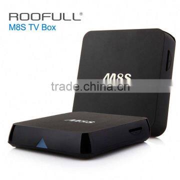 2015 Newest M8S tv box 4k Quad-core Android TV BOX Fast Delivery android smart tv box android tv box 2015